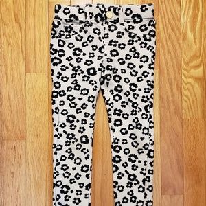 Gymboree Girl's leopard print legging jeans